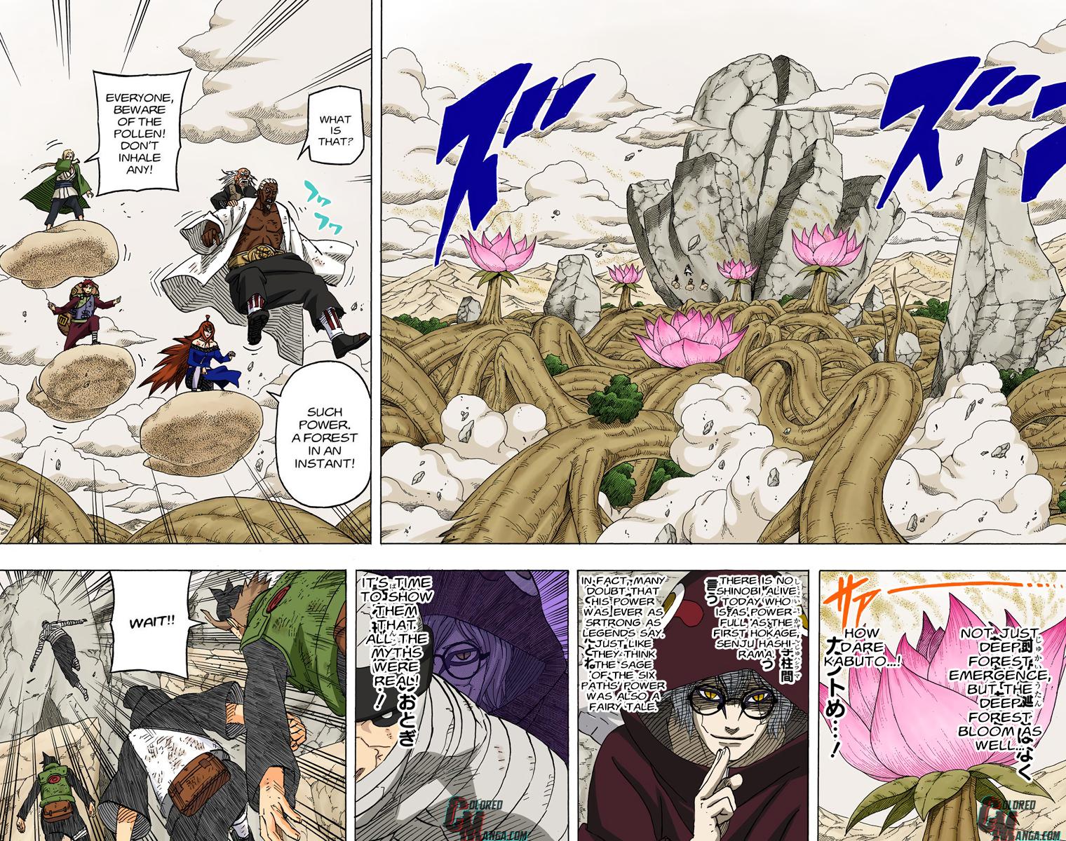 Naruto Colored chapter 427 page 3