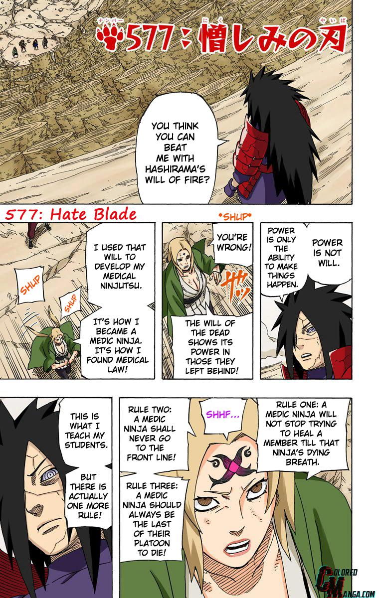 Naruto Colored chapter 429 page 1