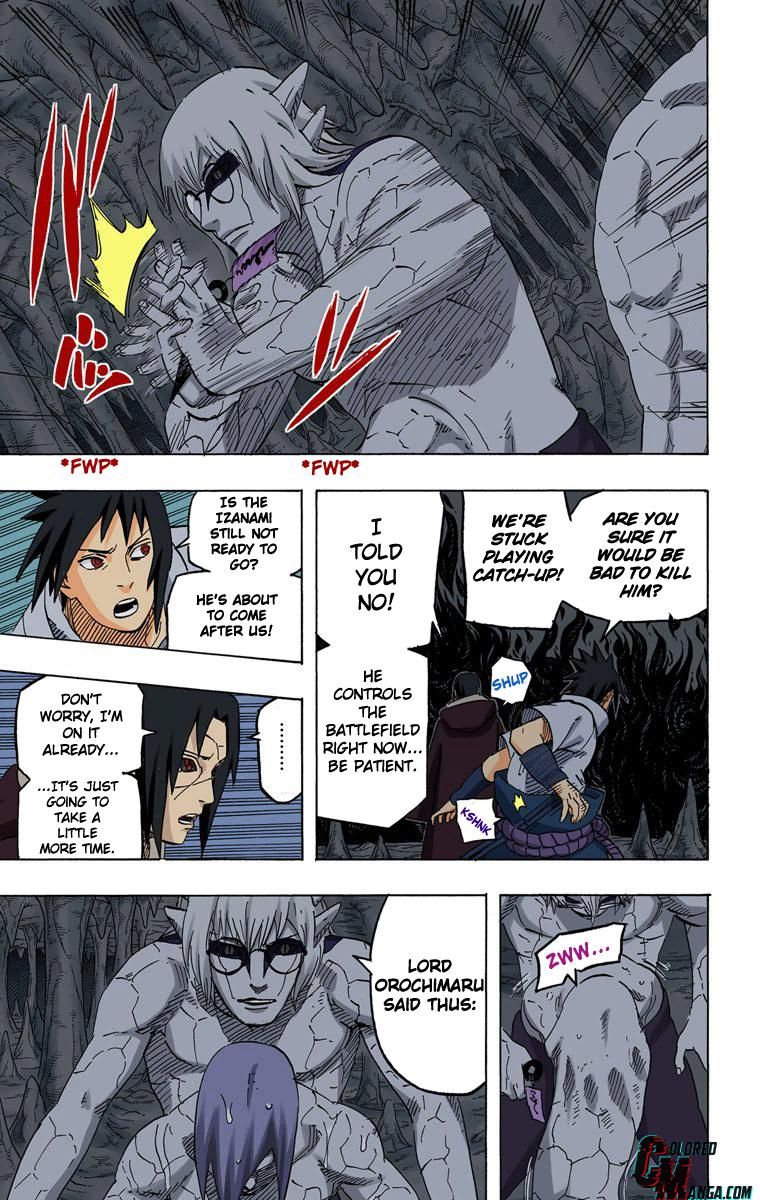 Naruto Colored chapter 437 page 3