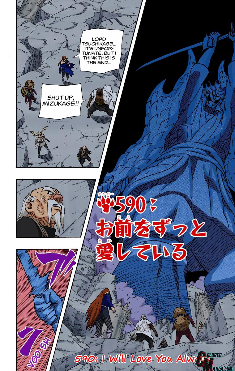 Naruto Colored chapter 442 page 2