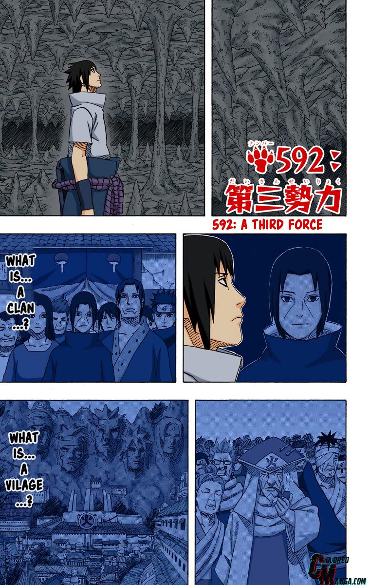 Naruto Colored chapter 444 page 1