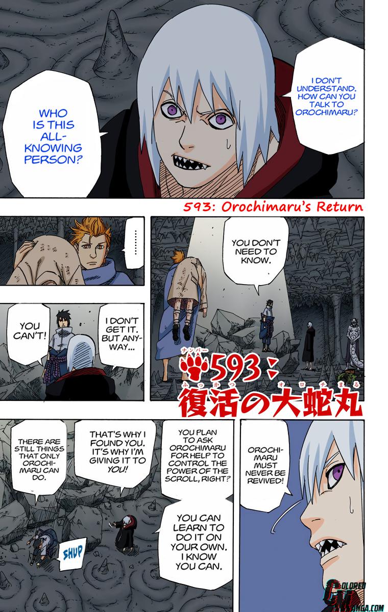 Naruto Colored chapter 445 page 1