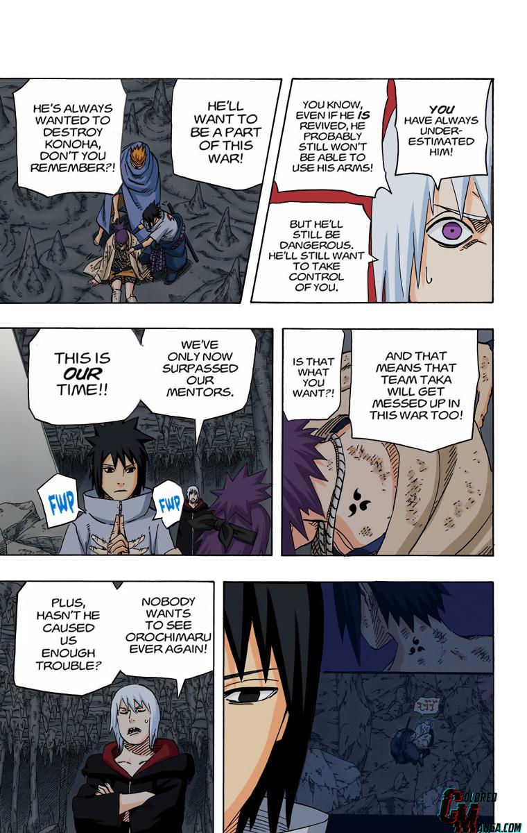 Naruto Colored chapter 445 page 3