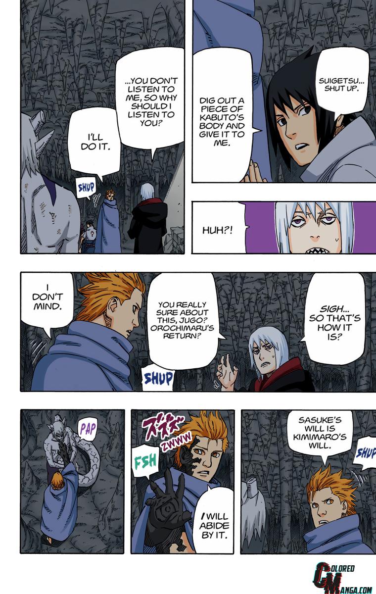 Naruto Colored chapter 445 page 4