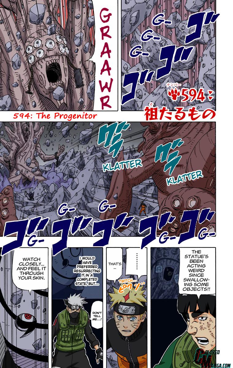 Naruto Colored chapter 446 page 1