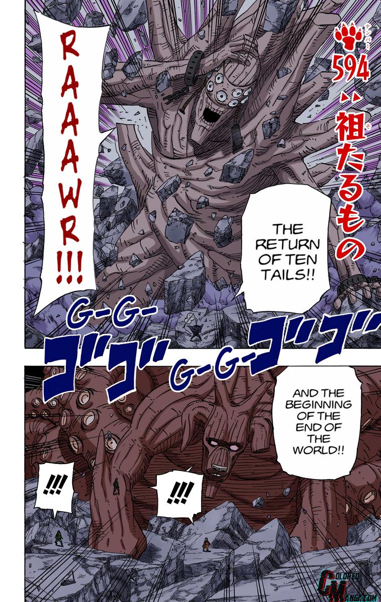 Naruto Colored chapter 446 page 2