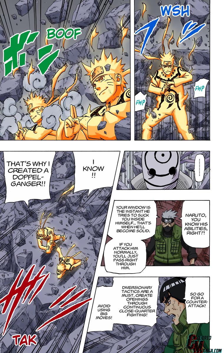 Naruto Colored chapter 447 page 4