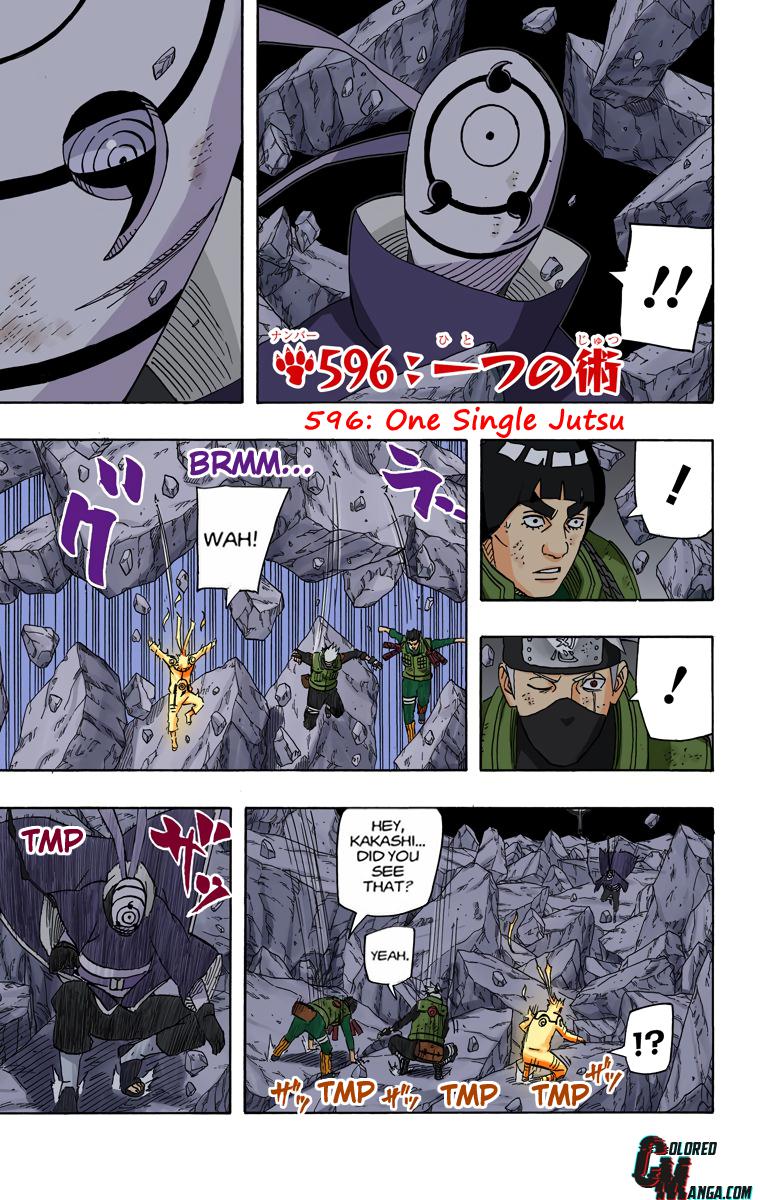 Naruto Colored chapter 448 page 1