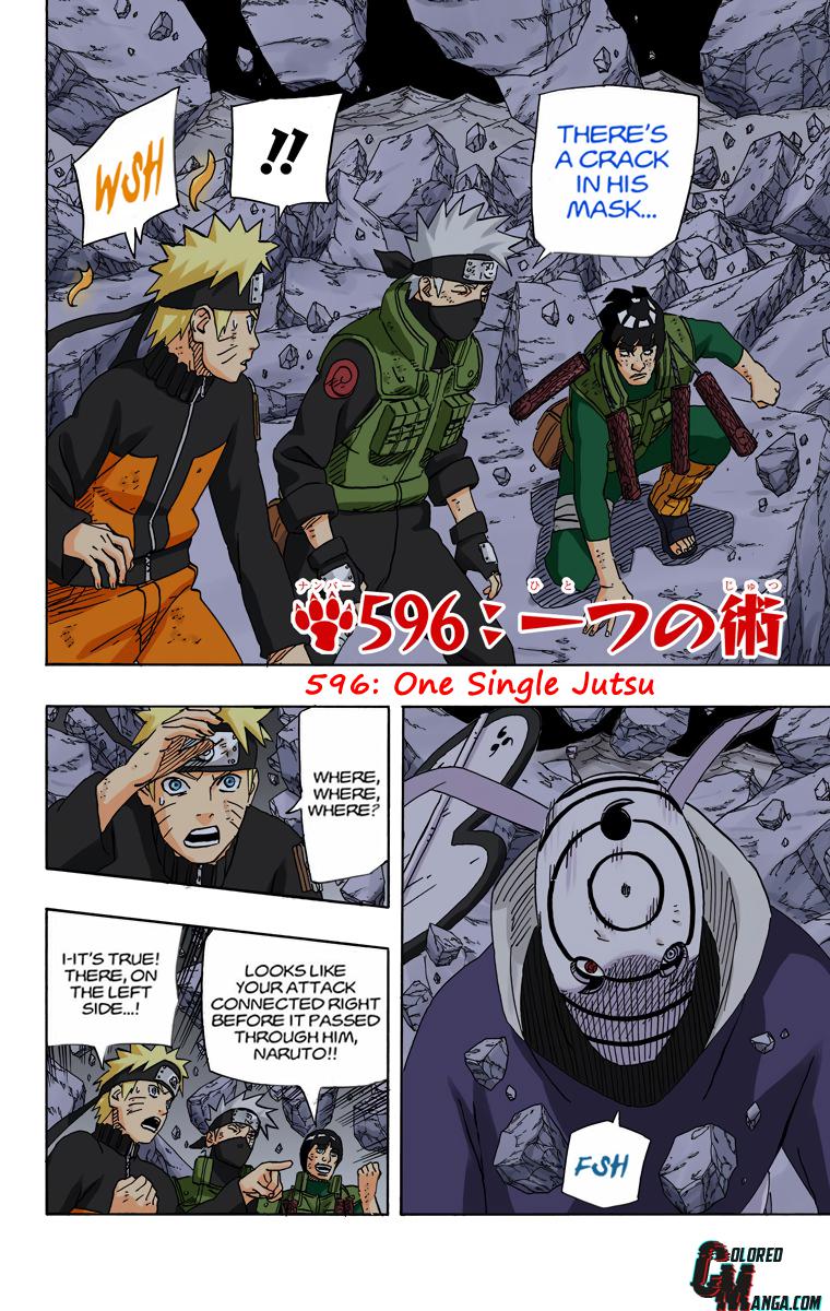 Naruto Colored chapter 448 page 2