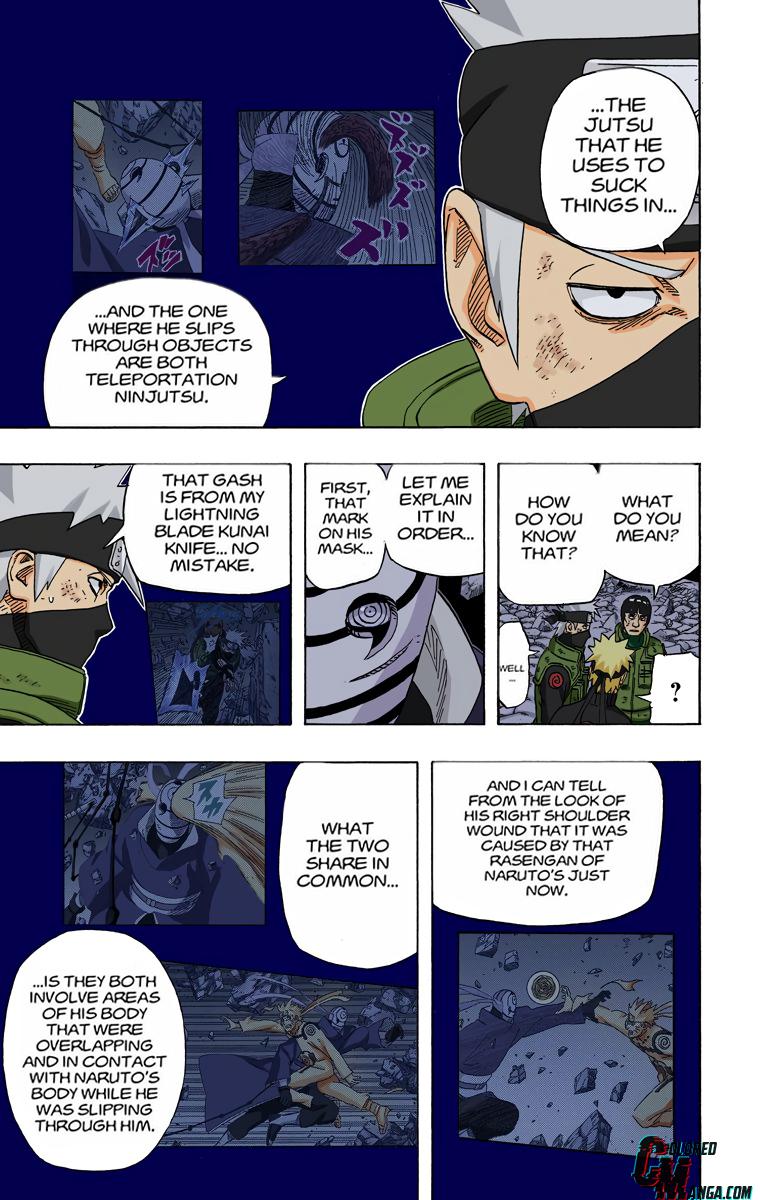 Naruto Colored chapter 449 page 4