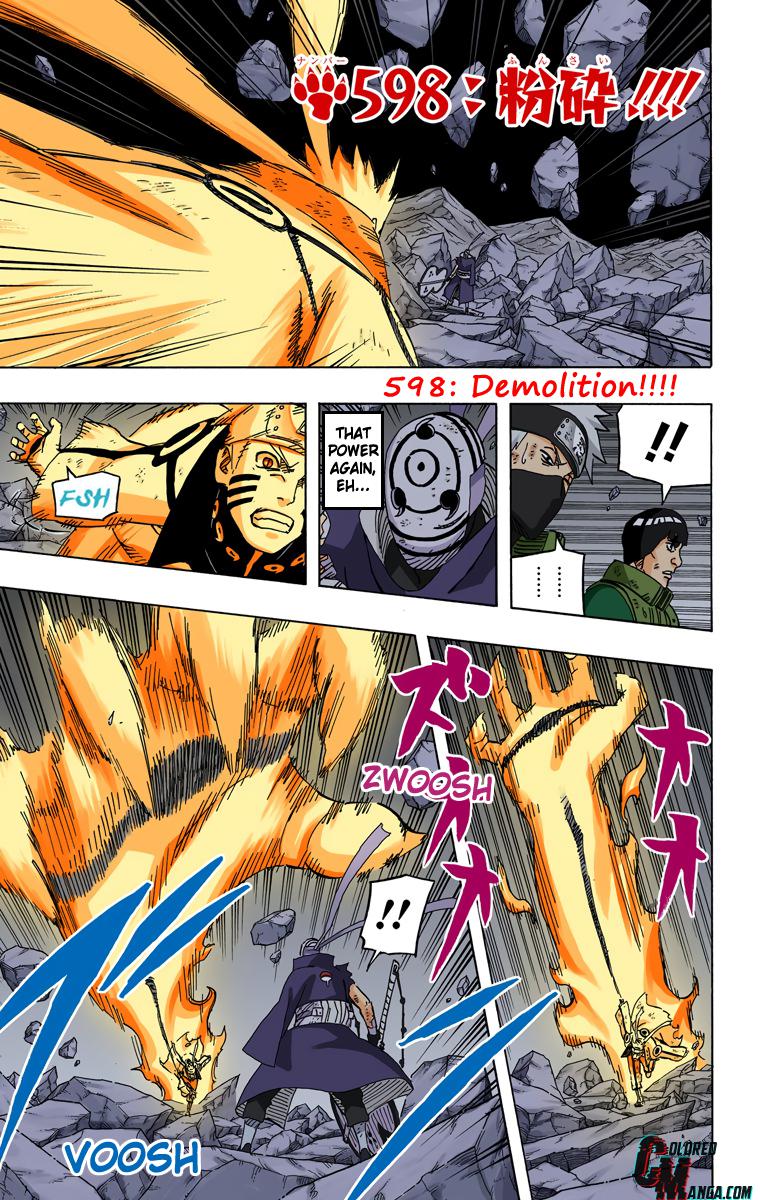 Naruto Colored chapter 450 page 5