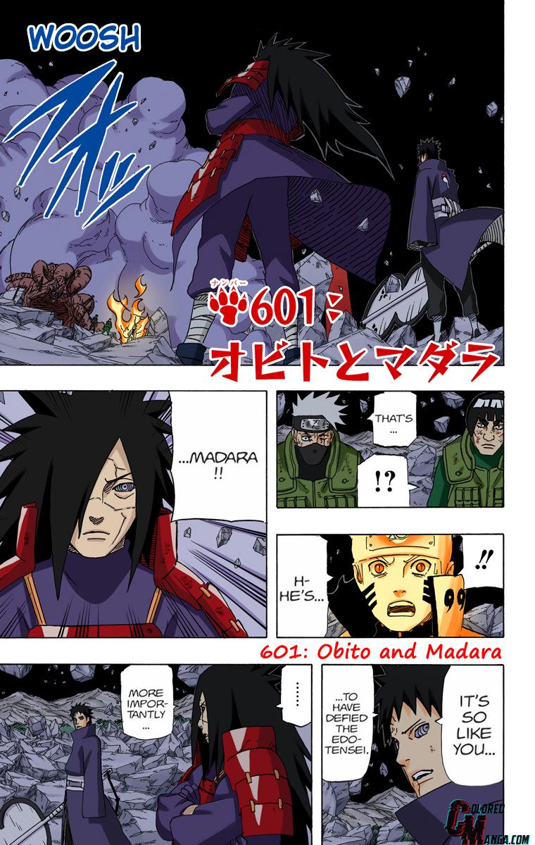Naruto Colored chapter 453 page 1