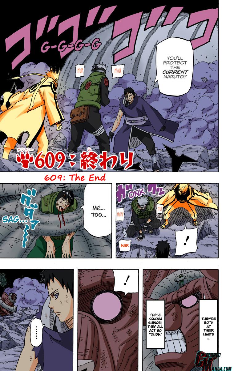 Naruto Colored chapter 461 page 1
