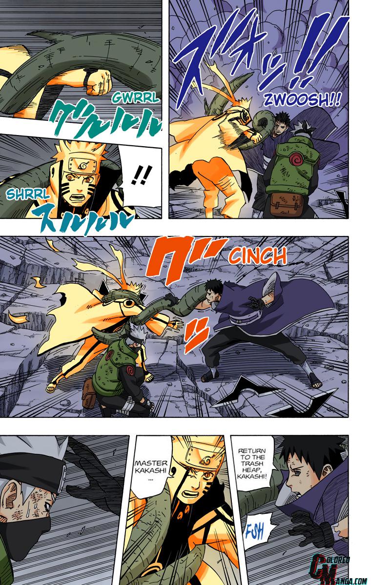 Naruto Colored chapter 461 page 3