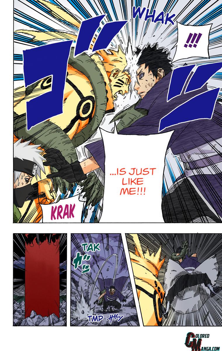 Naruto Colored chapter 461 page 4