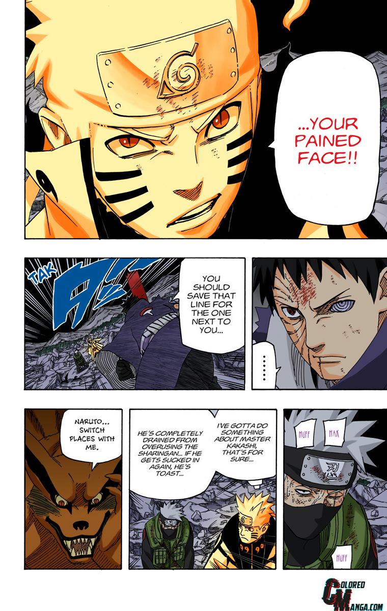Naruto Colored chapter 461 page 6
