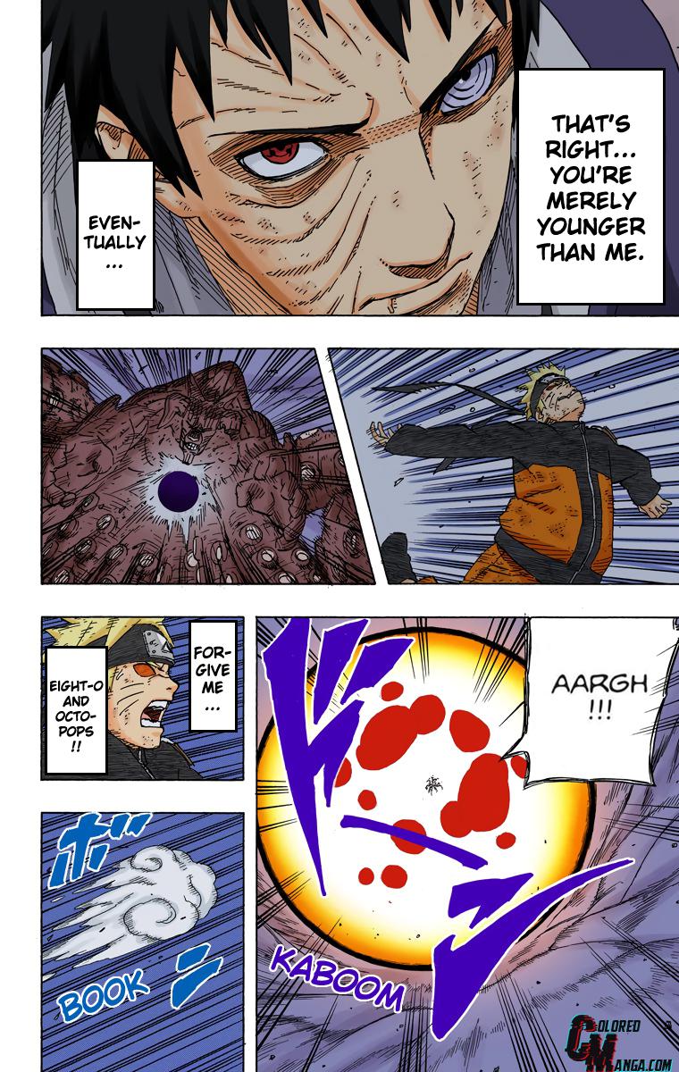 Naruto Colored chapter 463 page 4