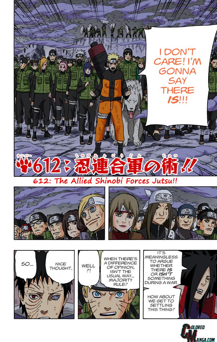Naruto Colored chapter 464 page 2