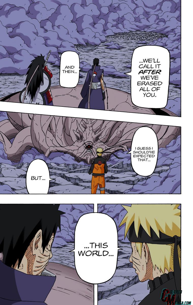 Naruto Colored chapter 464 page 3