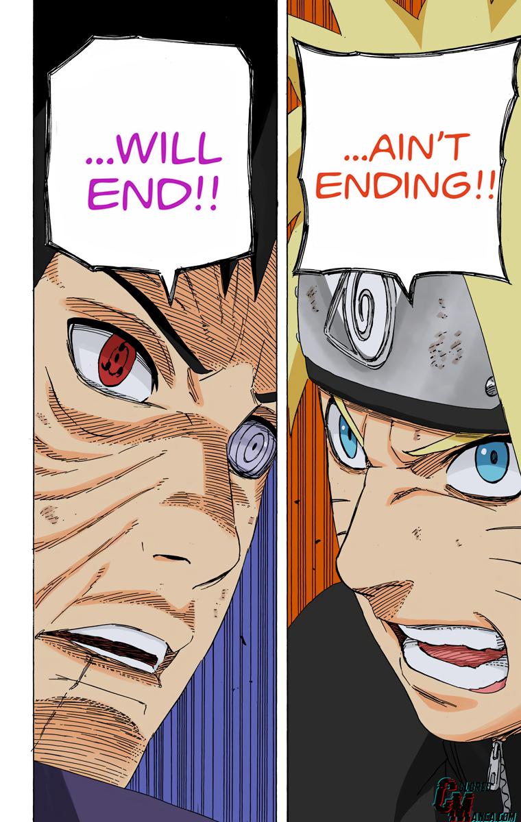 Naruto Colored chapter 464 page 4