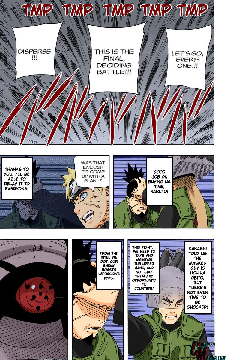 Naruto Colored chapter 464 page 5
