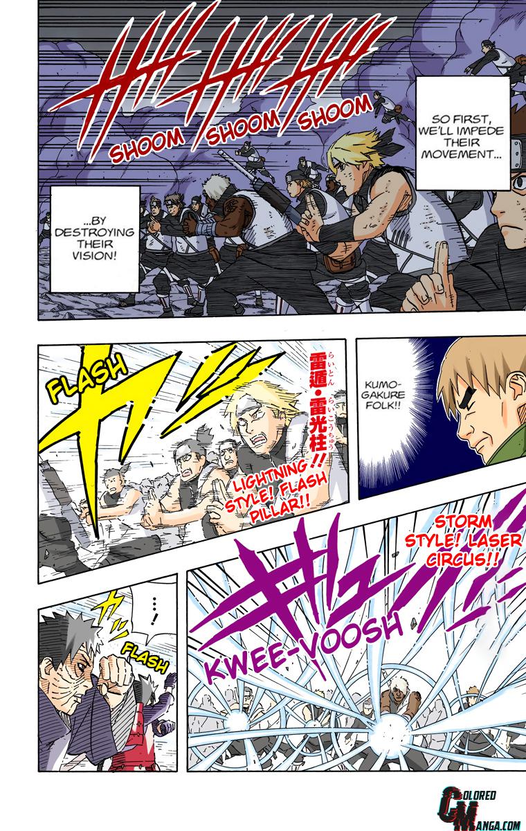 Naruto Colored chapter 464 page 6