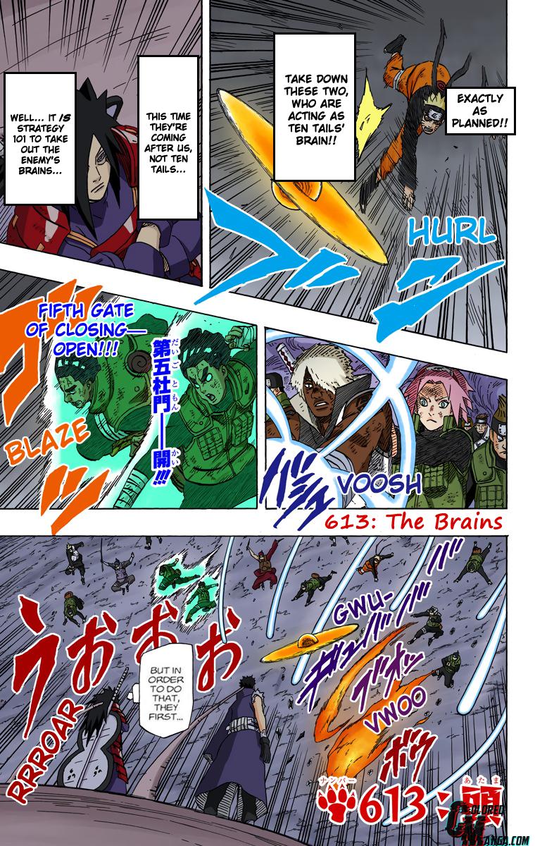 Naruto Colored chapter 465 page 1