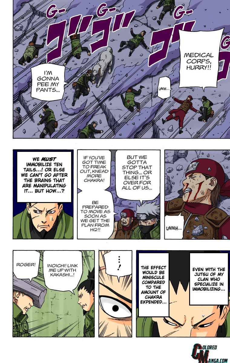 Naruto Colored chapter 465 page 4