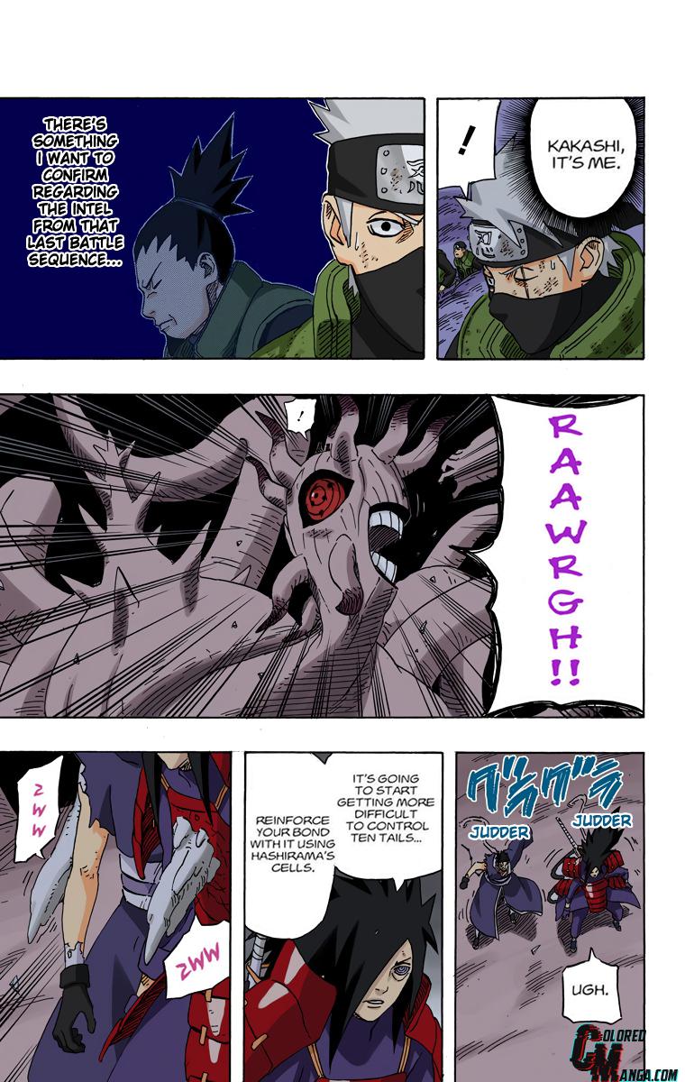 Naruto Colored chapter 465 page 5
