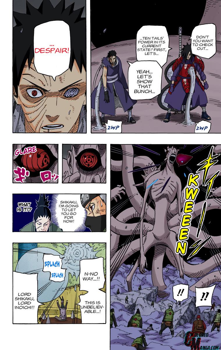 Naruto Colored chapter 465 page 6