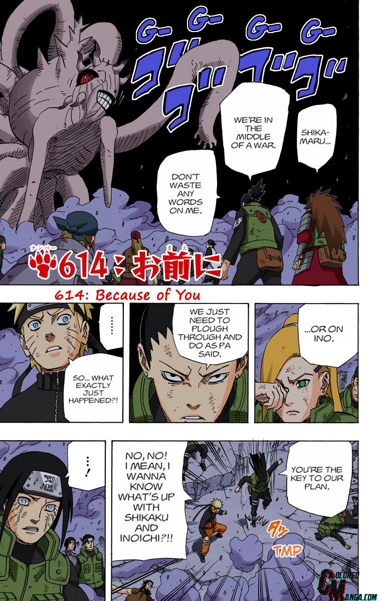 Naruto Colored chapter 466 page 1