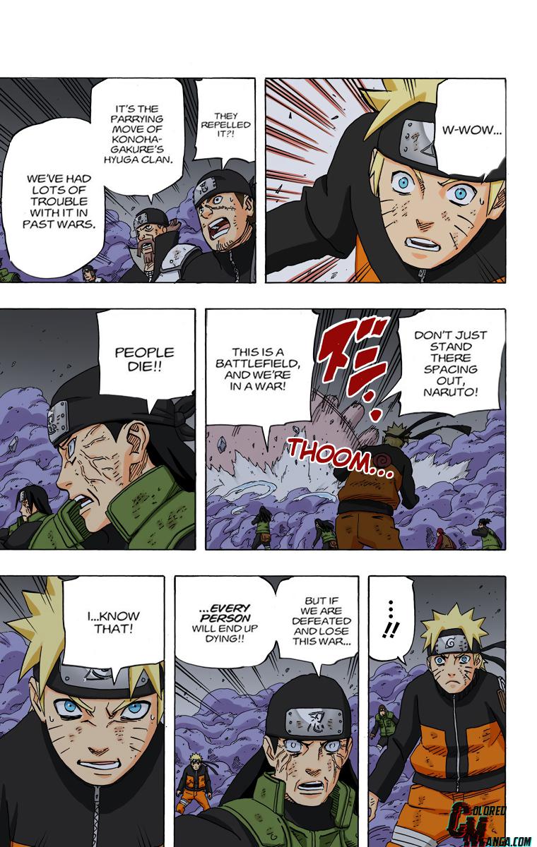 Naruto Colored chapter 466 page 3