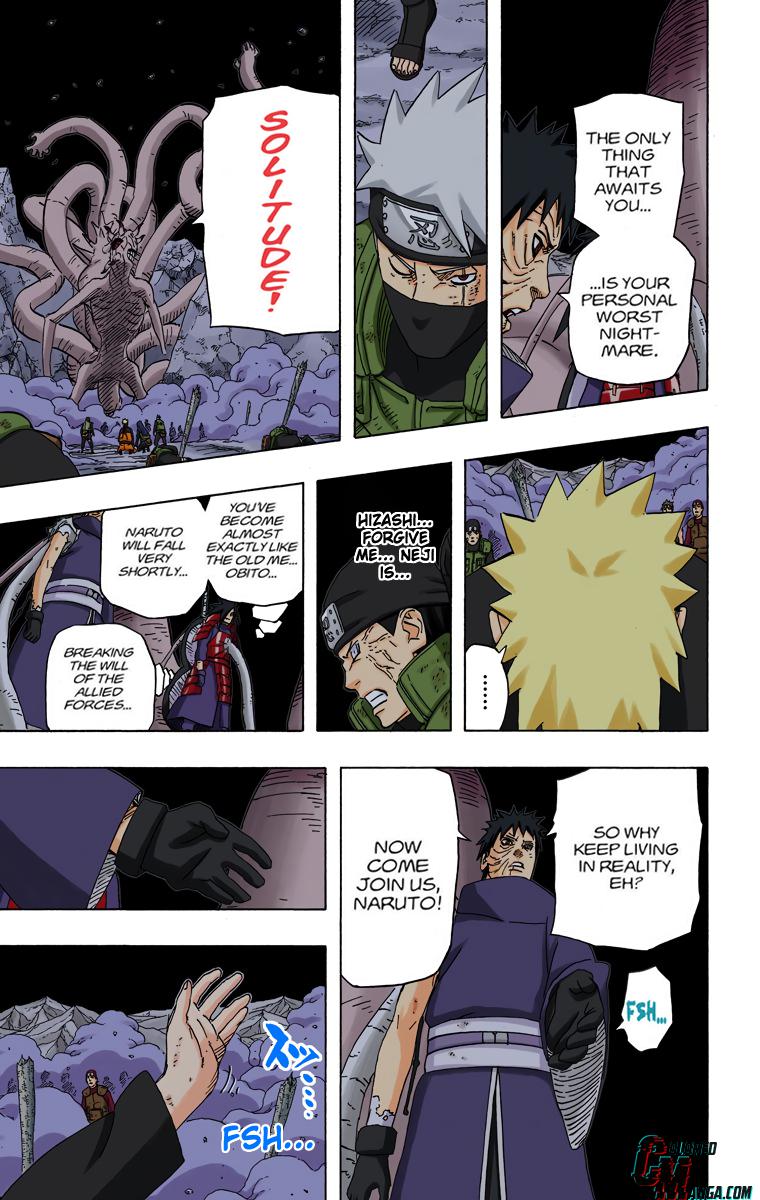 Naruto Colored chapter 467 page 4