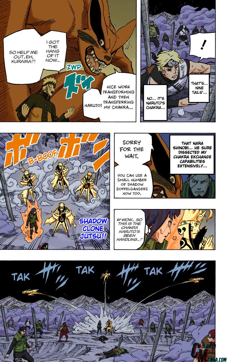 Naruto Colored chapter 468 page 6