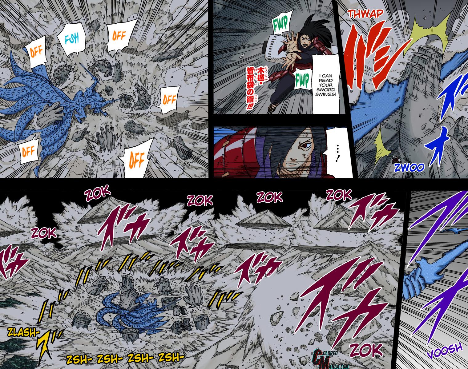 Naruto Colored chapter 473 page 4