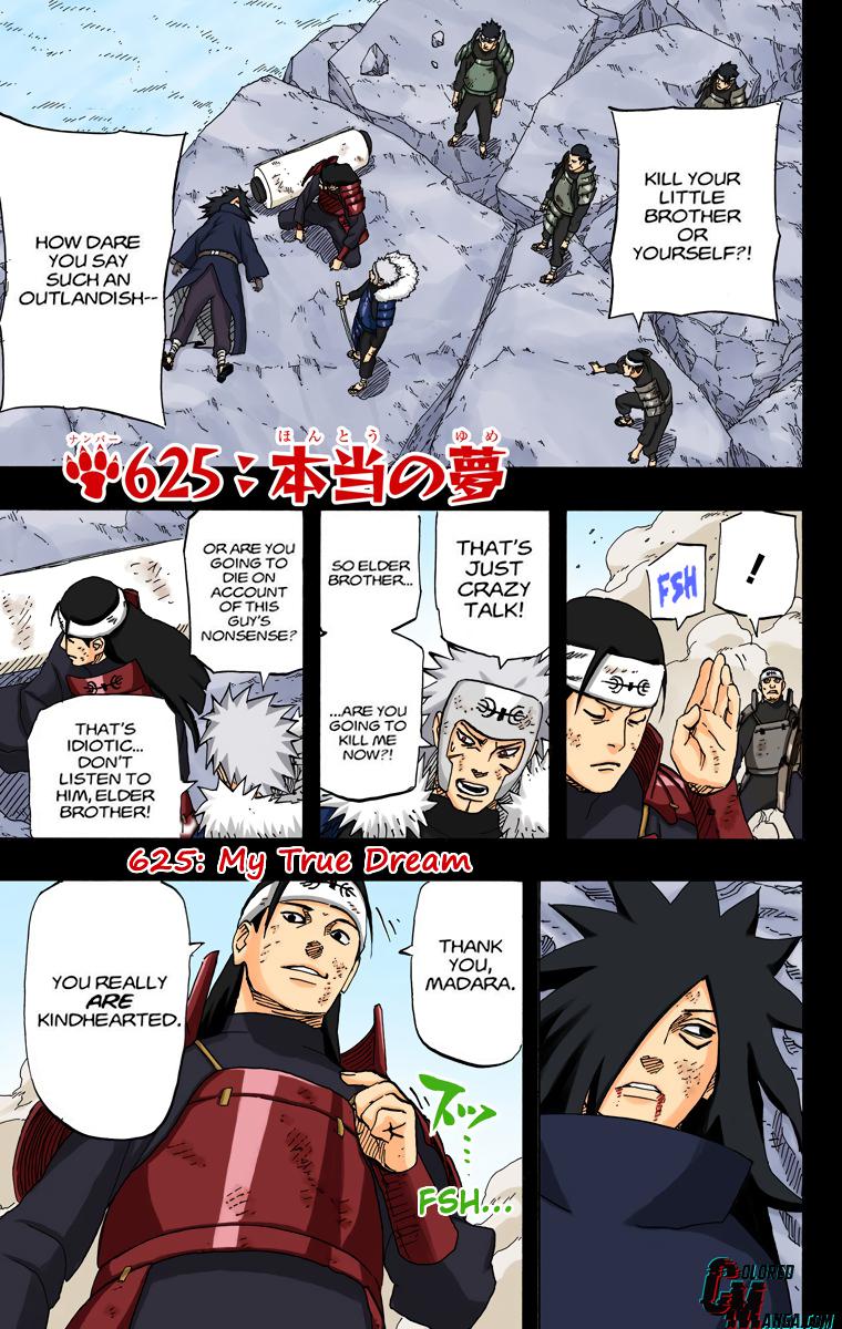 Naruto Colored chapter 477 page 1