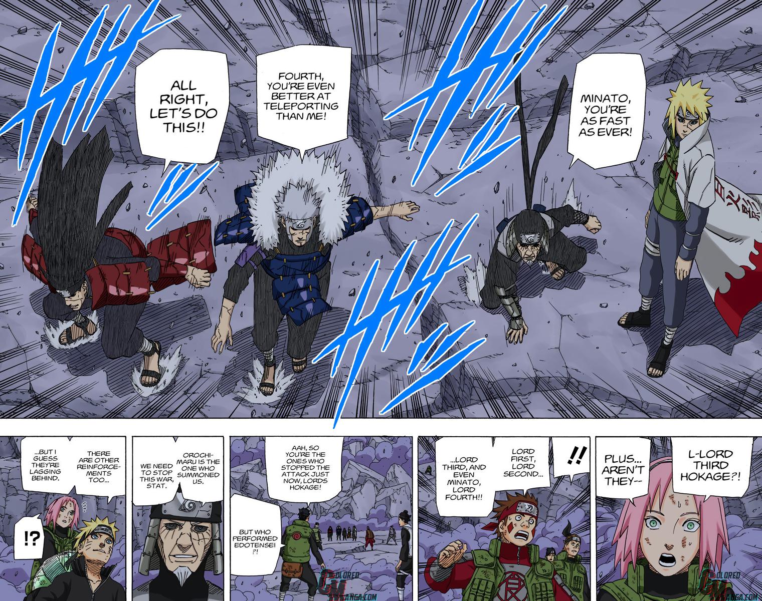 Naruto Colored chapter 483 page 4