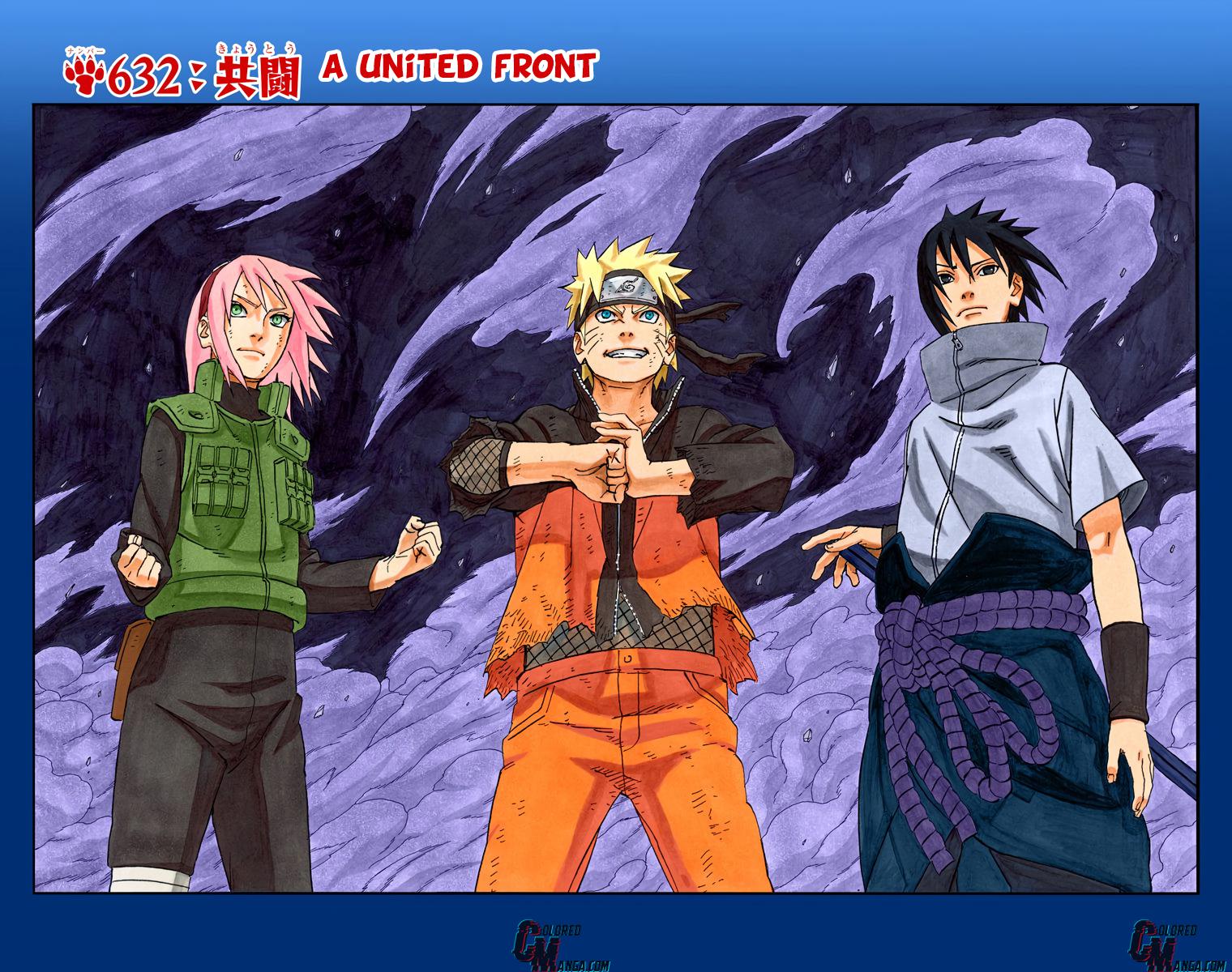 Naruto Colored chapter 484 page 1