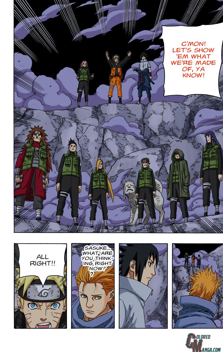 Naruto Colored chapter 484 page 4