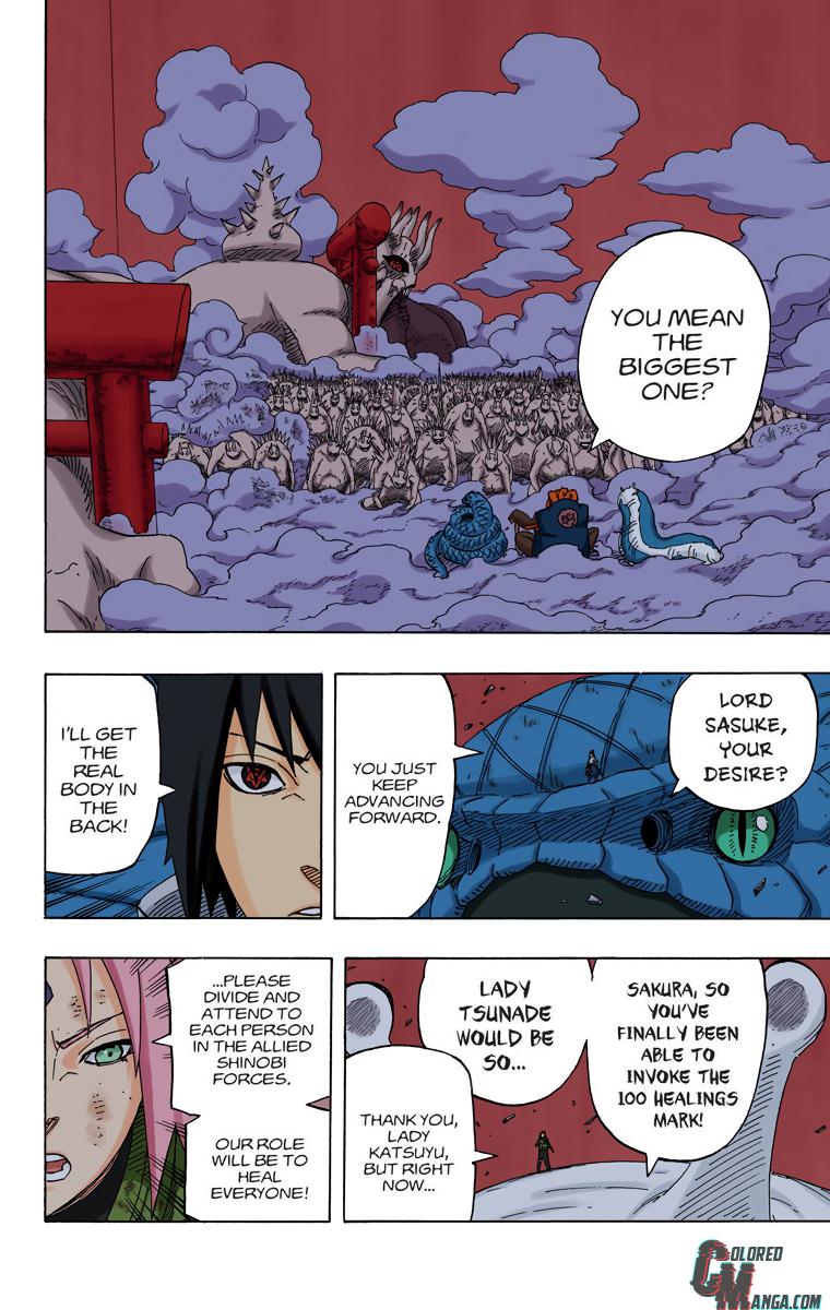 Naruto Colored chapter 486 page 2