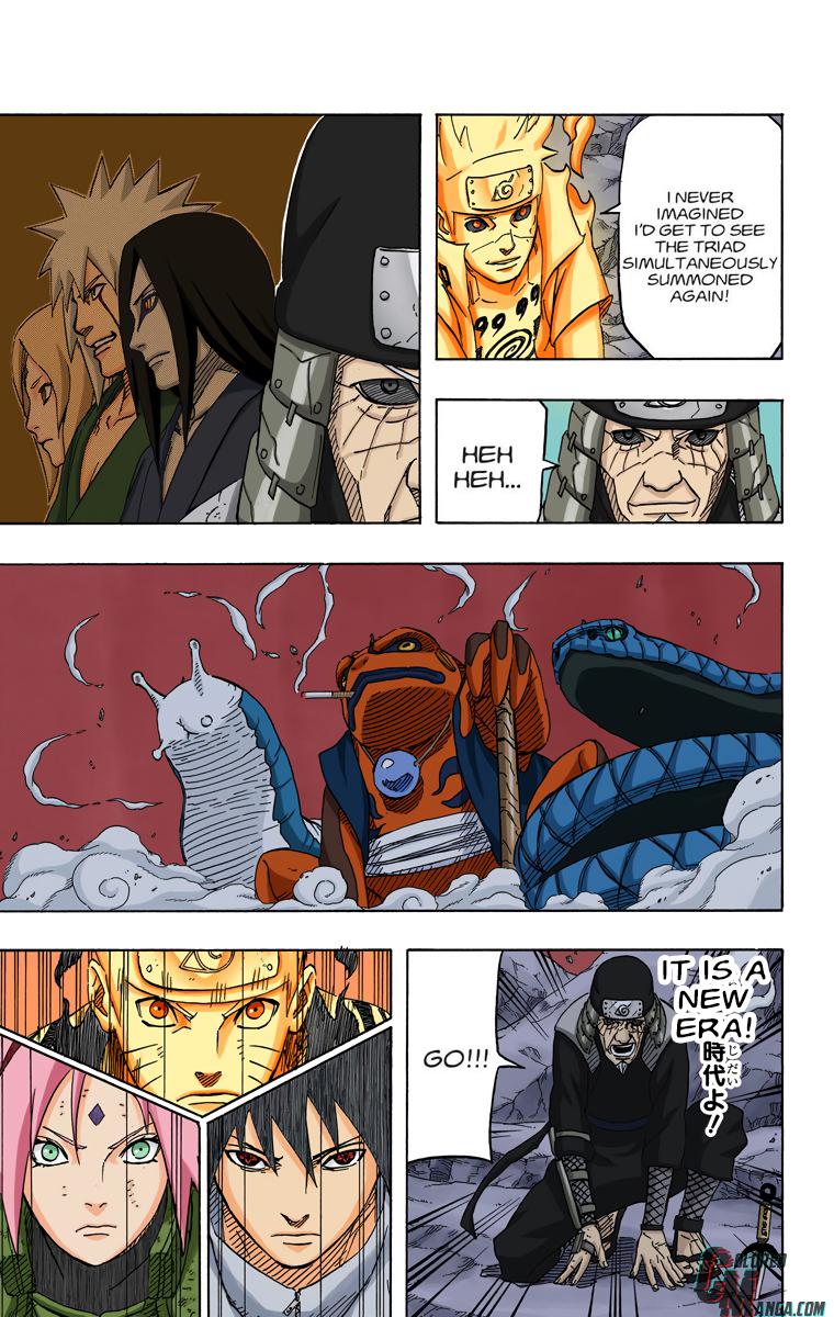 Naruto Colored chapter 486 page 3
