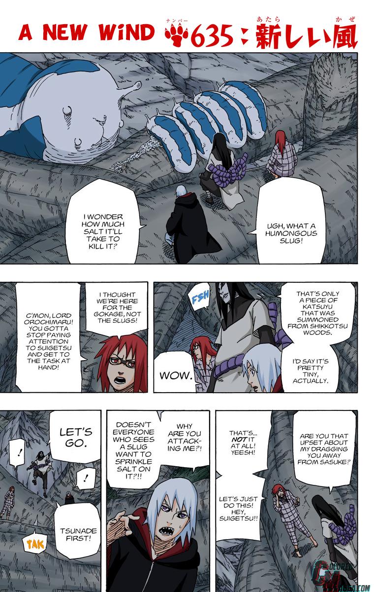 Naruto Colored chapter 487 page 1