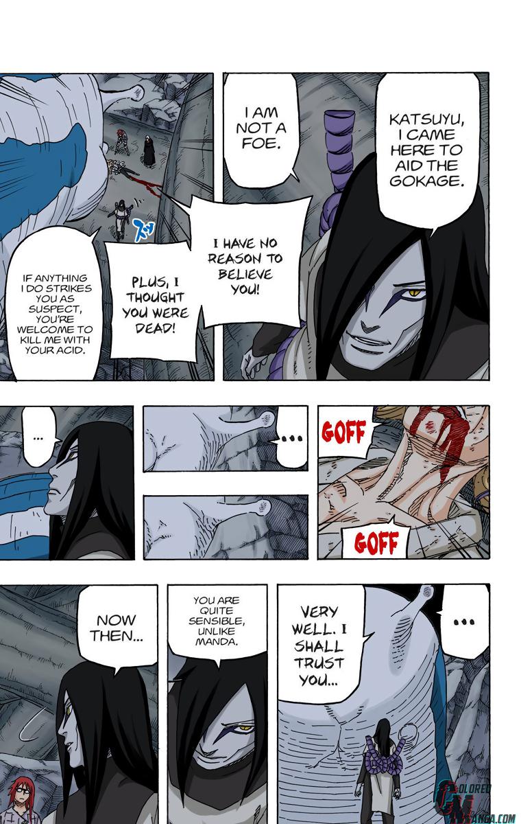 Naruto Colored chapter 487 page 3