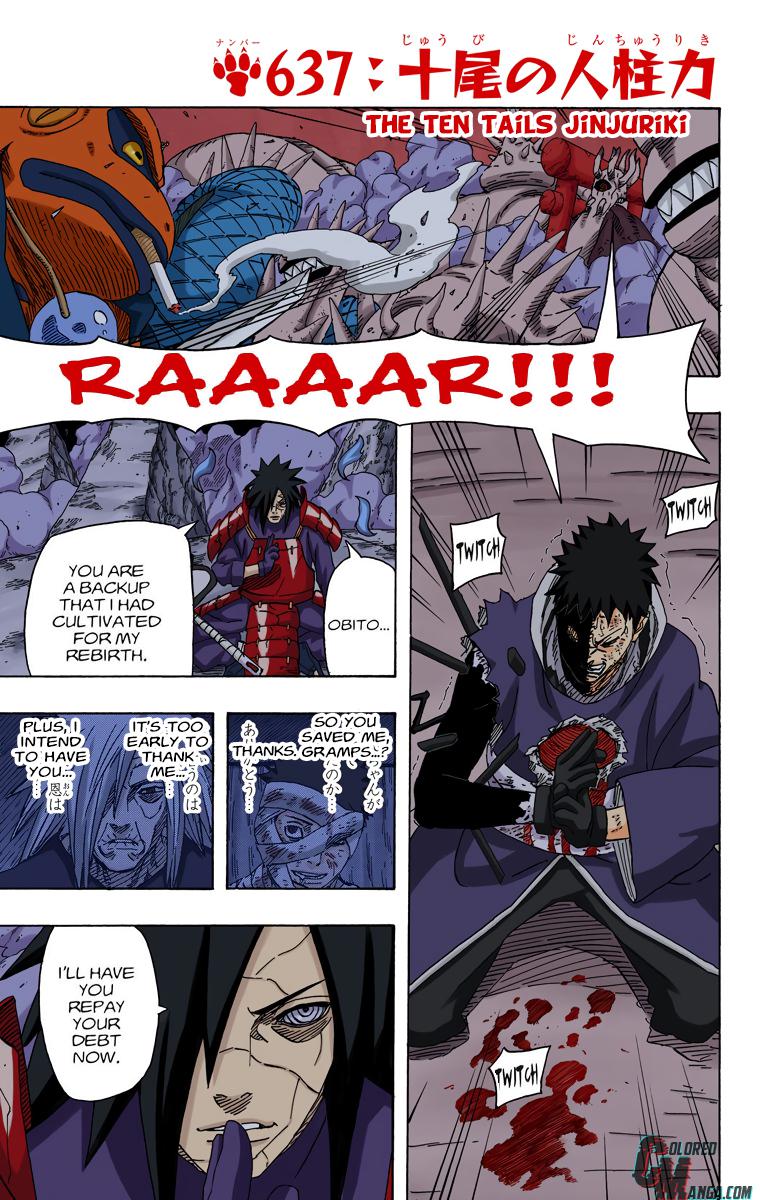 Naruto Colored chapter 489 page 1