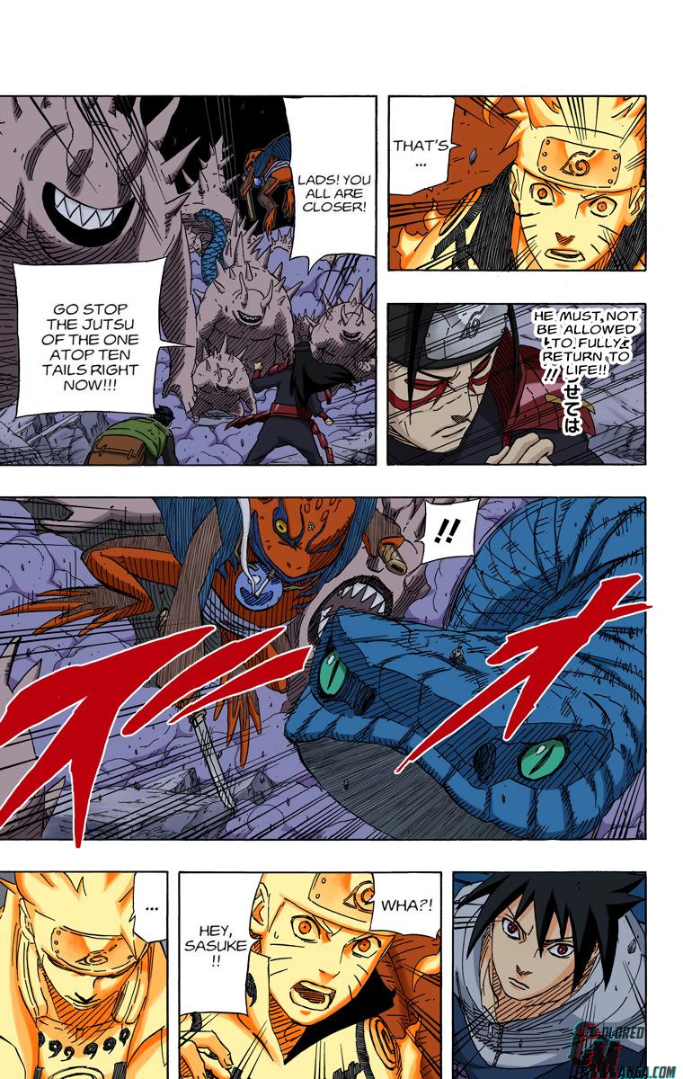 Naruto Colored chapter 489 page 3