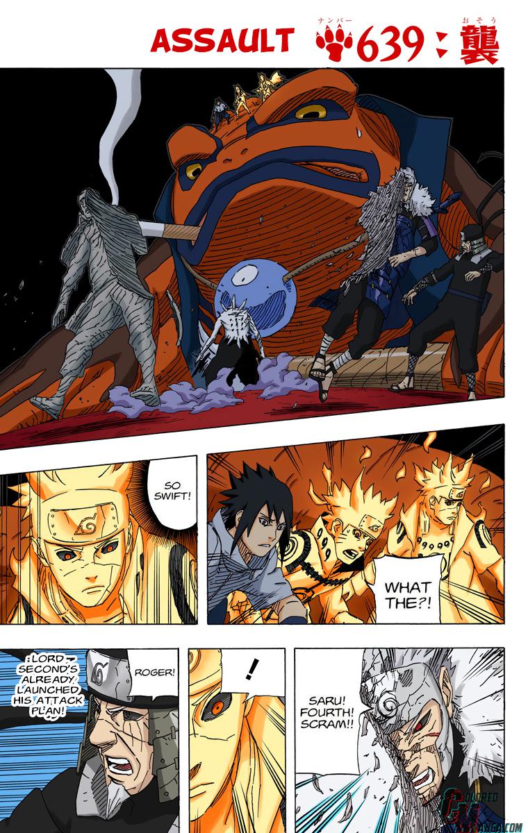 Naruto Colored chapter 491 page 1