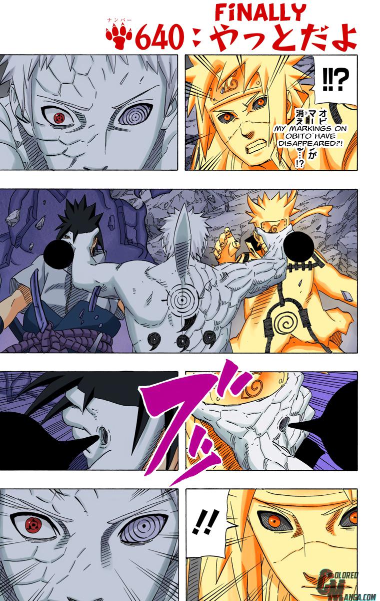 Naruto Colored chapter 492 page 1
