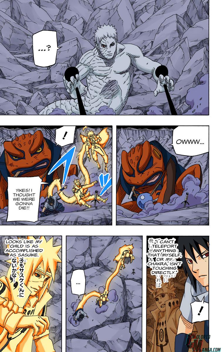 Naruto Colored chapter 492 page 3