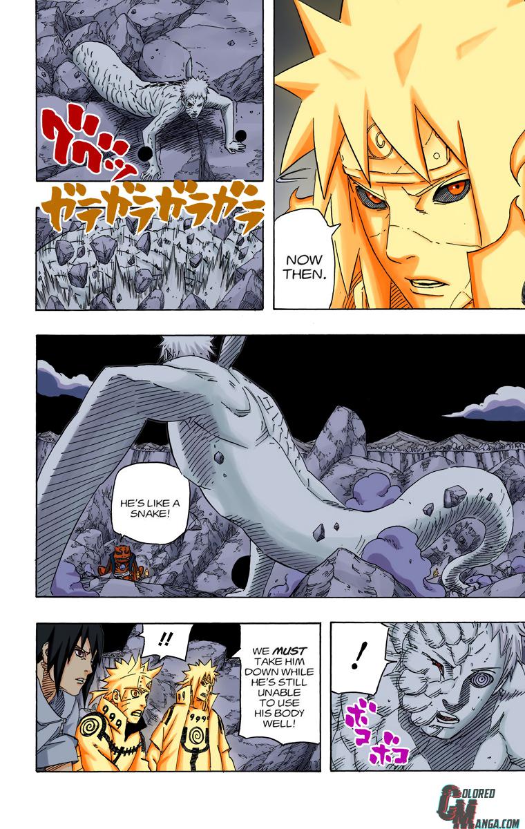 Naruto Colored chapter 492 page 4