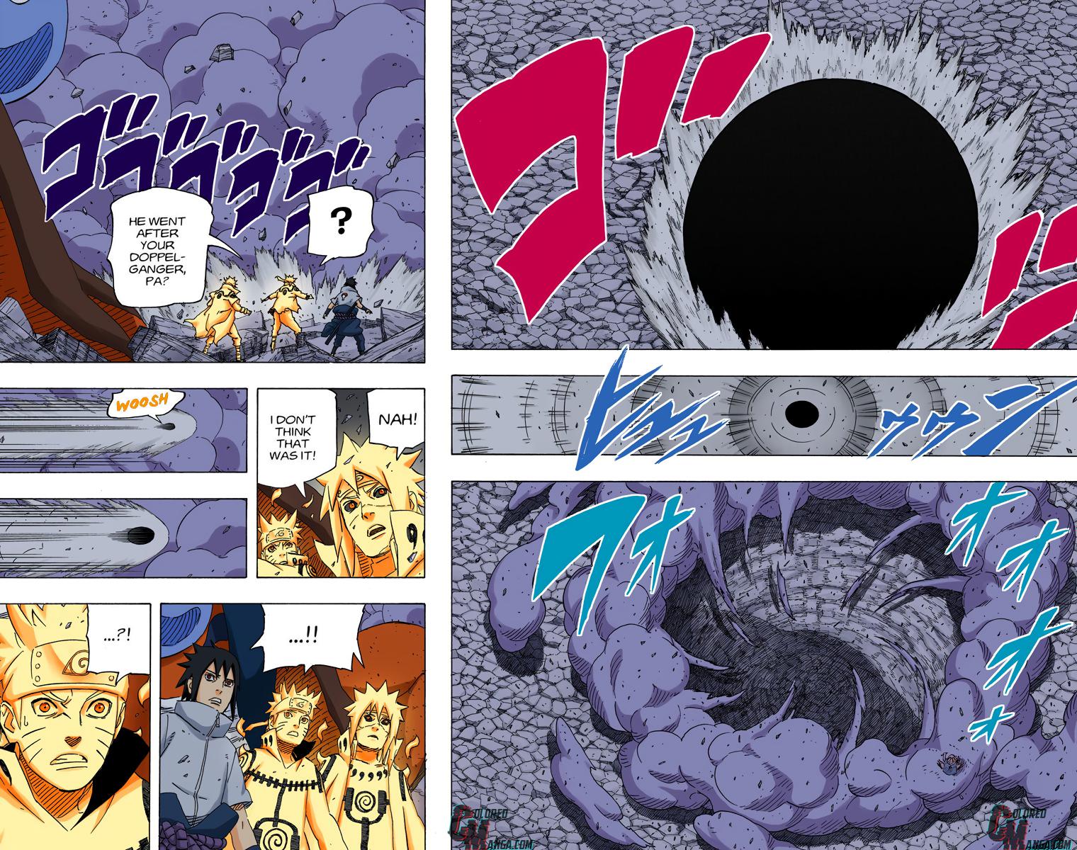 Naruto Colored chapter 492 page 6